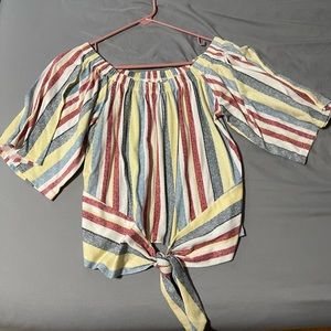 Off the shoulder top